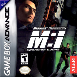 Mission: Impossible: Operation Surma box art for GameBoy Advance
